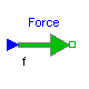 Modelica.Mechanics.Translational.Force