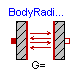 Modelica.Thermal.HeatTransfer.BodyRadiation