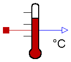 Modelica.Thermal.HeatTransfer.Celsius.TemperatureSensor