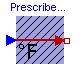 Modelica.Thermal.HeatTransfer.Fahrenheit.PrescribedTemperature