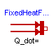 Modelica.Thermal.HeatTransfer.FixedHeatFlow